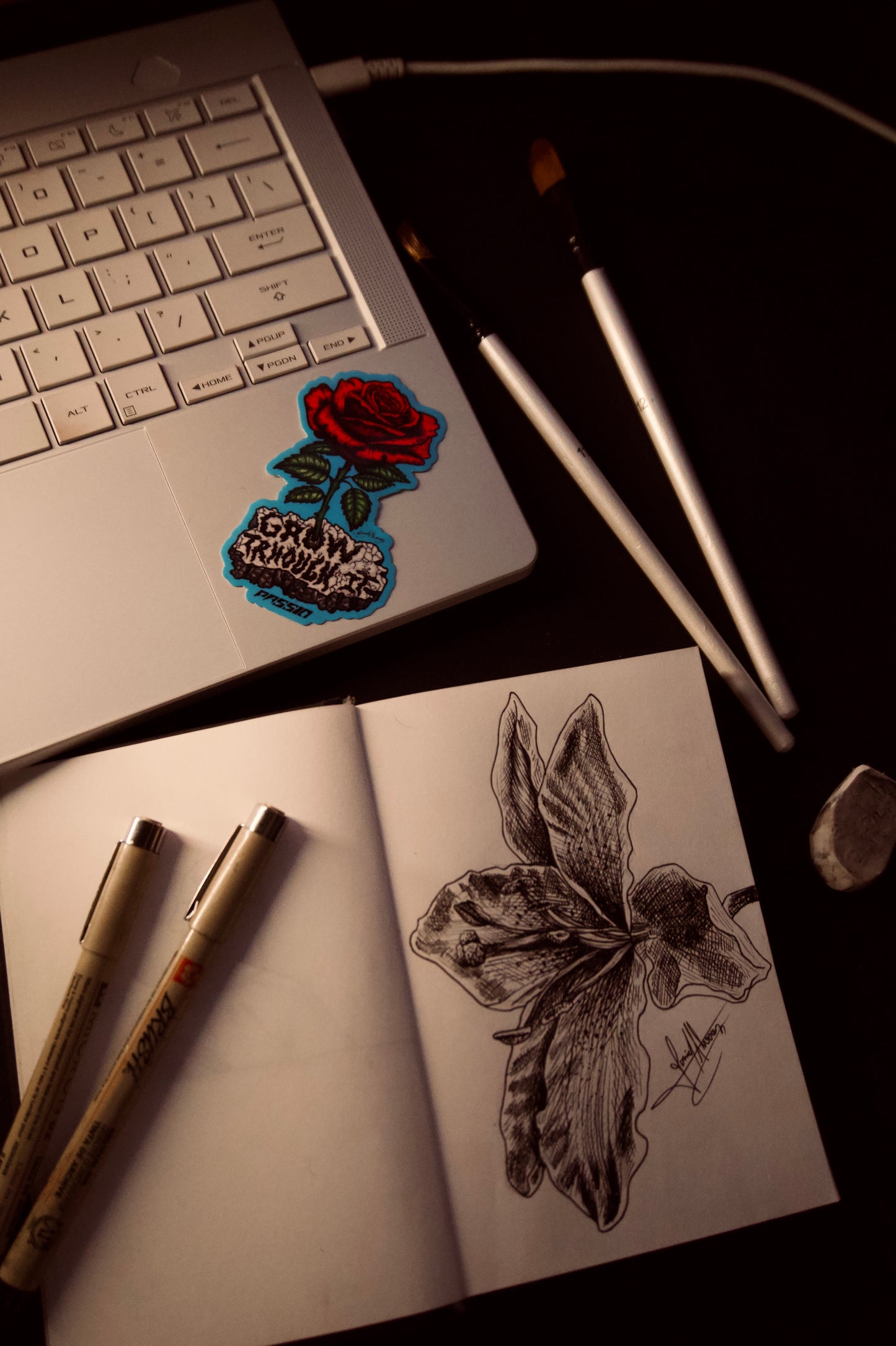 GROW THROUGH IT STICKER