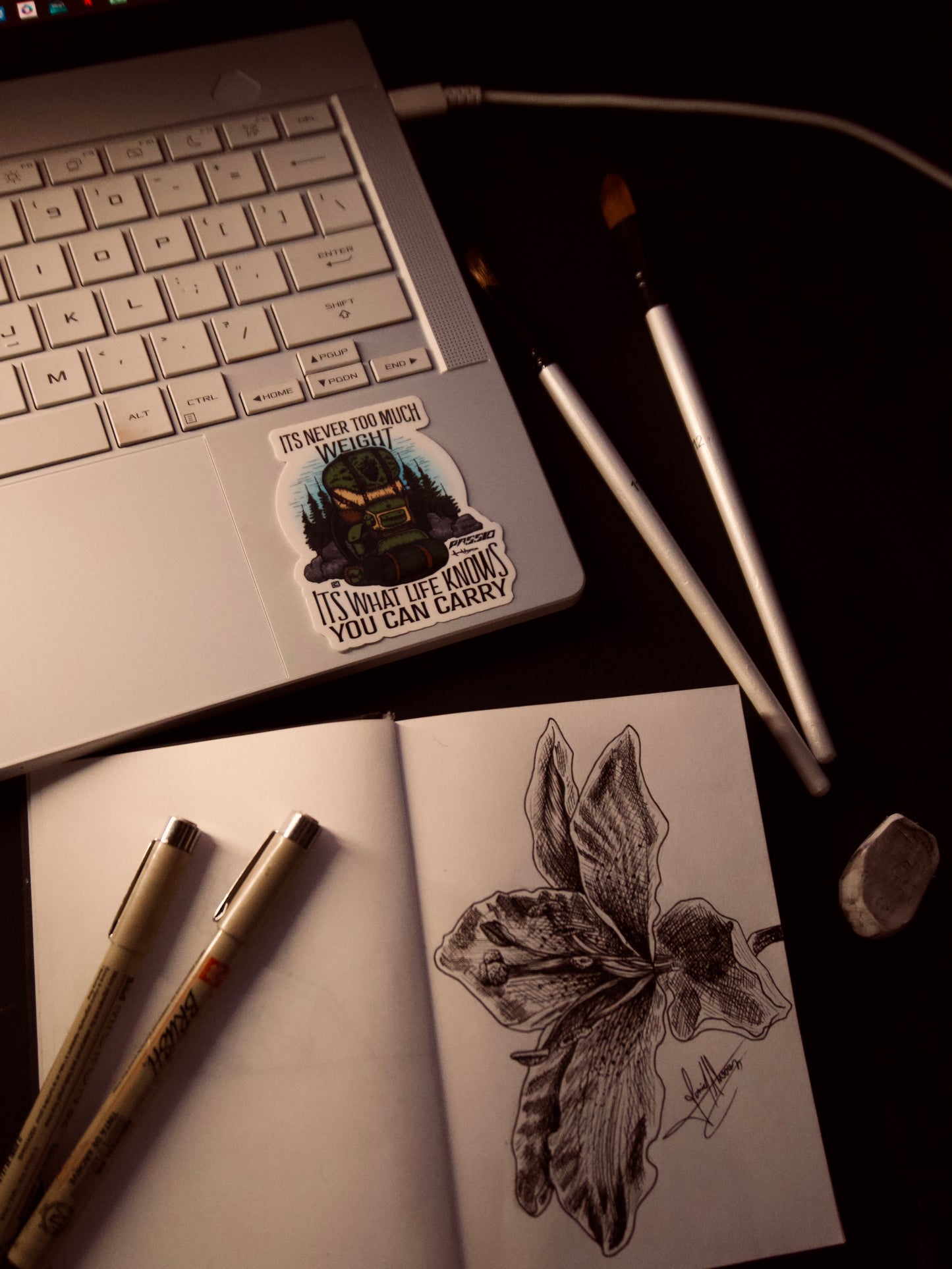 BACKPACK STICKER