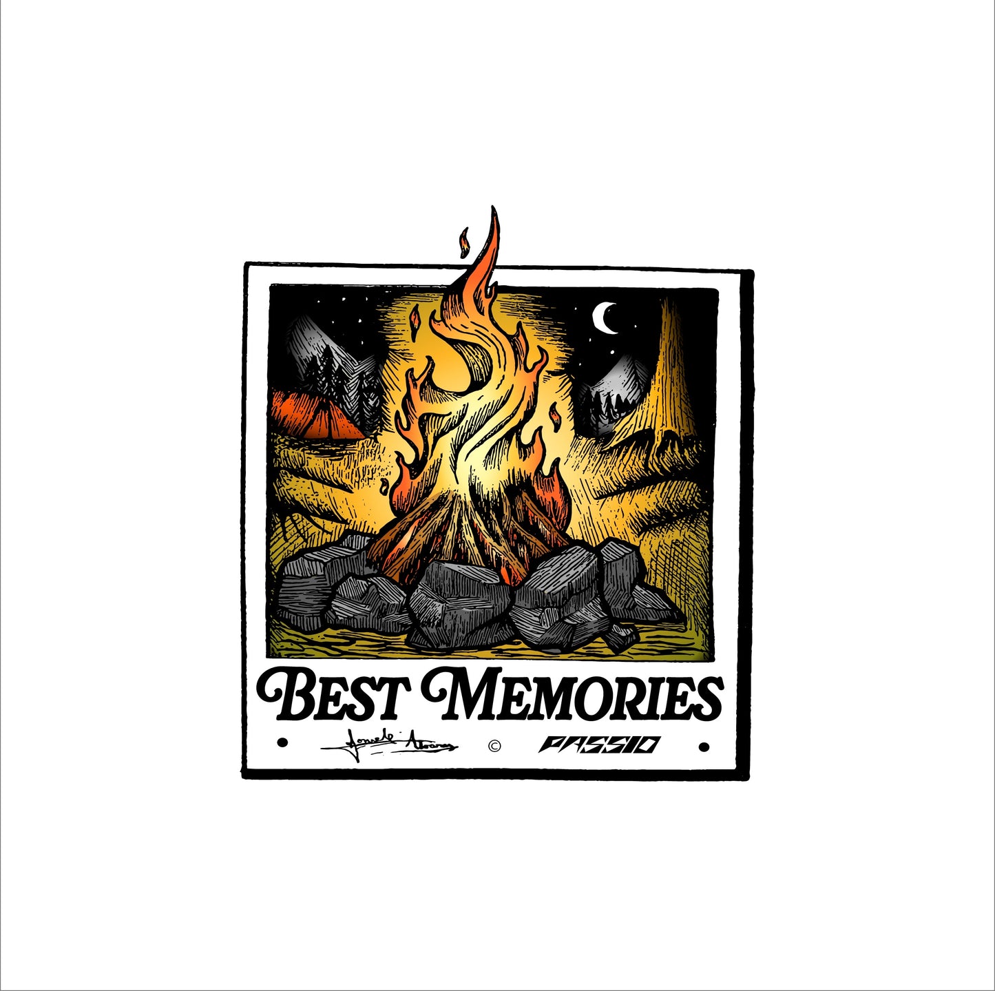 BEST MEMORIES STICKER