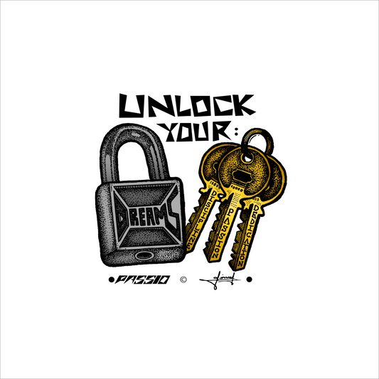 UNLOCK YOUR DREAMS STICKER