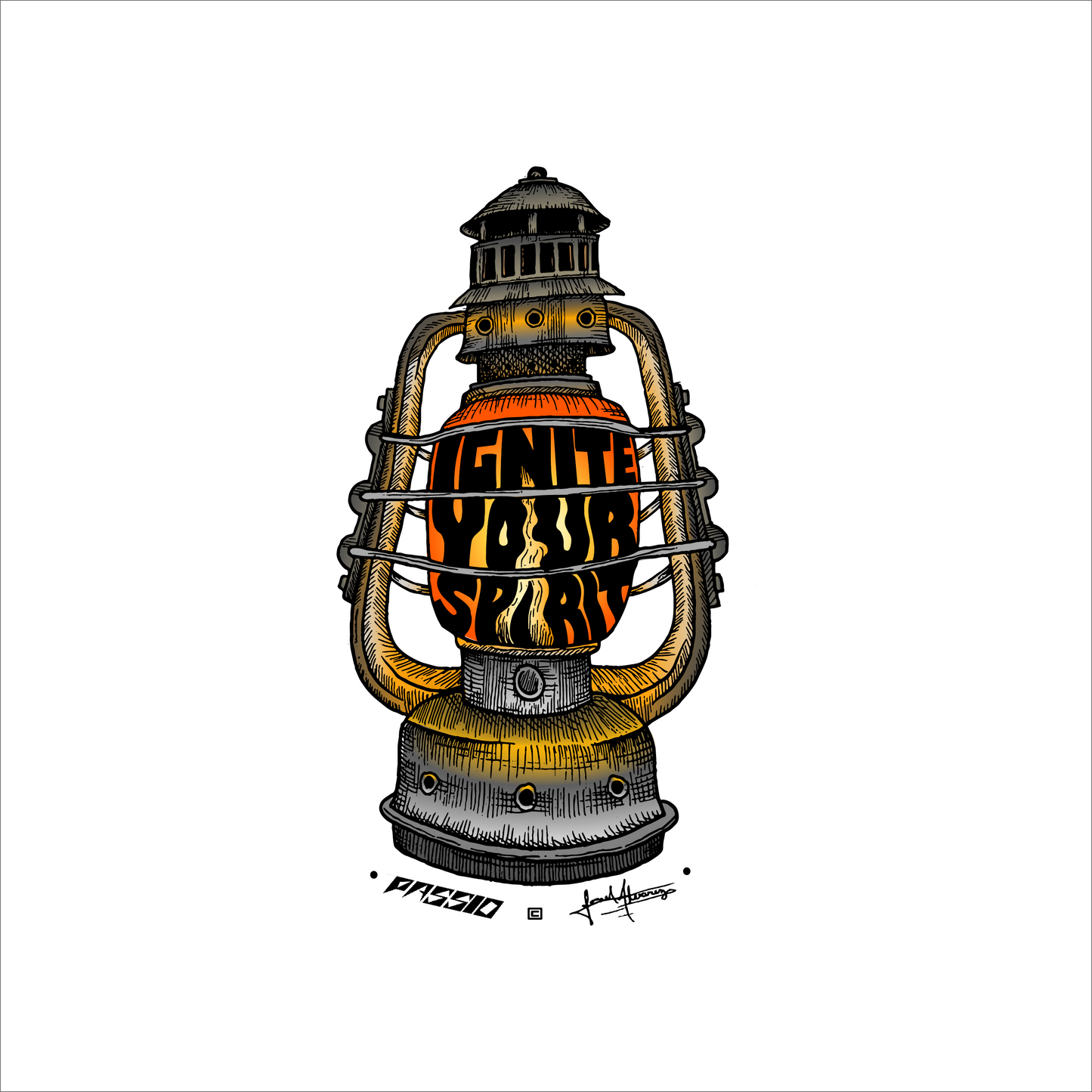 IGNITE YOUR SPIRIT STICKER