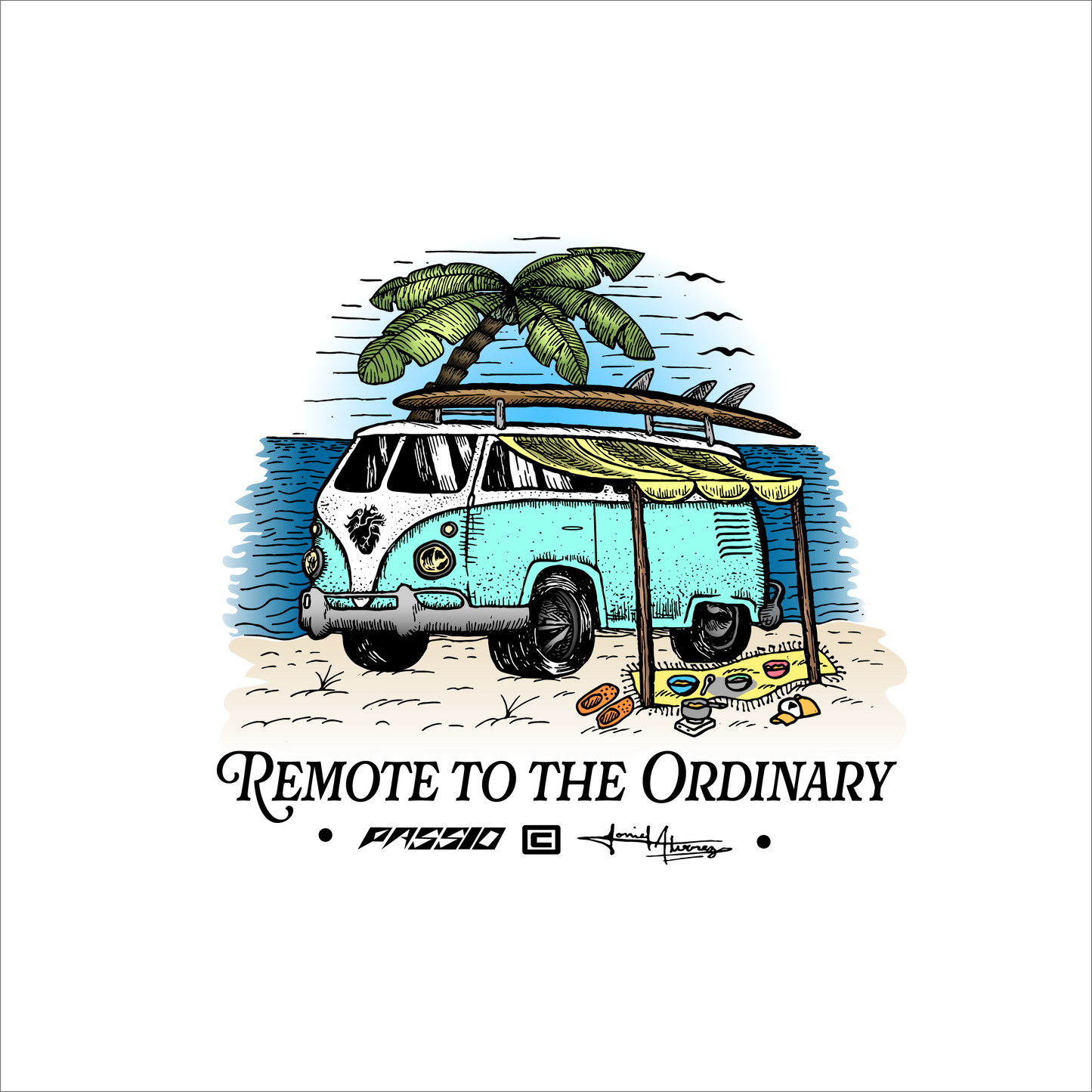 REMOTE TO THE ORDINARY STICKER