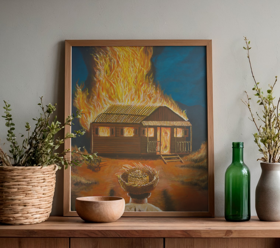 “El Precio de Vivir en tu Hogar” Premium Fine Art Print